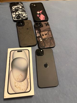 iPhone 15 Plus 128GB Negro/Multicolor Esim