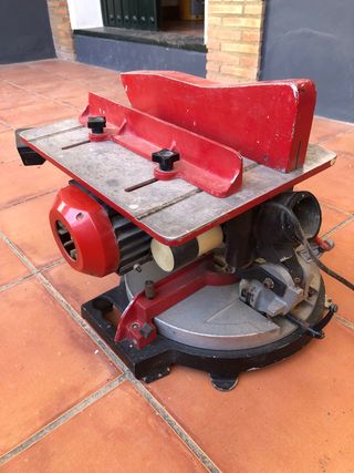 Ingletadora Ein-port SAM-275 con mesa de corte