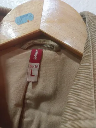 Chaqueta Lefties cruzada beige Talla L