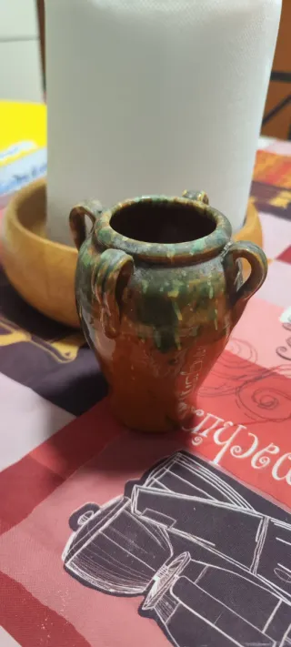 Vaso in terracotta smaltato