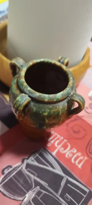 Vaso in terracotta smaltato