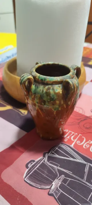 Vaso in terracotta smaltato