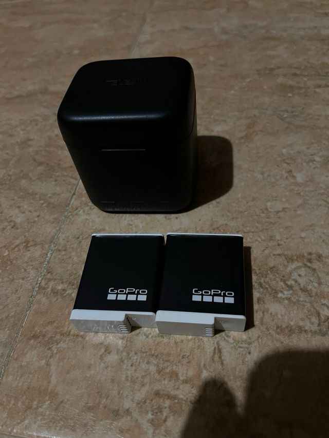 Custodia Domo GoPro + 2 Batterie + Caricabatterie