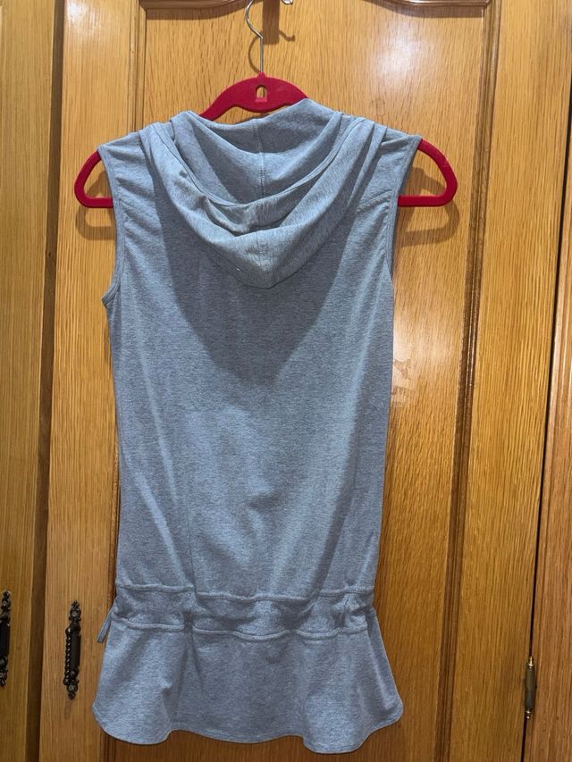 Vestido deportivo Domyos gris sin mangas