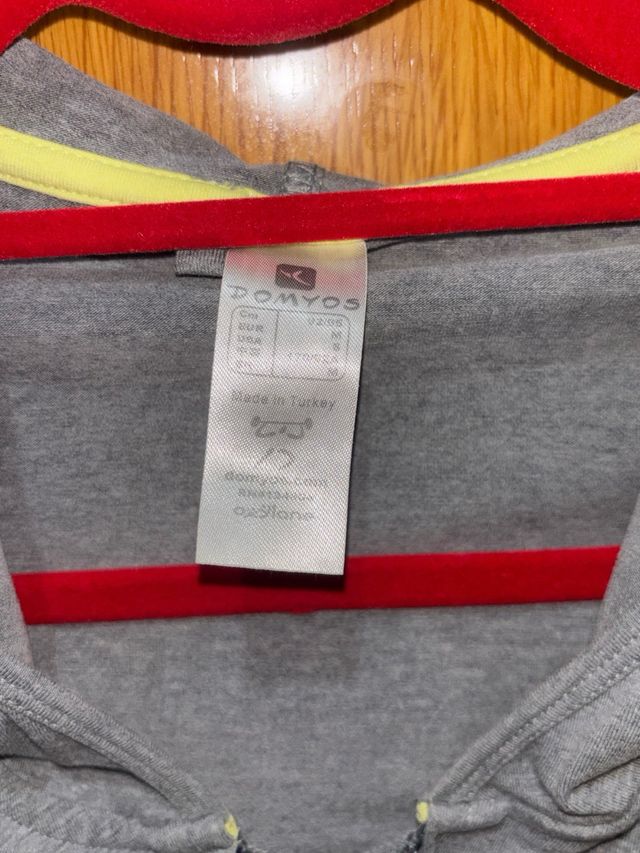 Vestido deportivo Domyos gris sin mangas