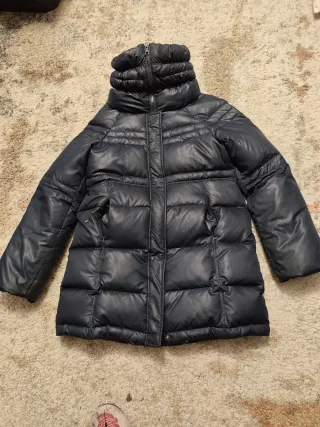 Abrigo ZARA azul talla M