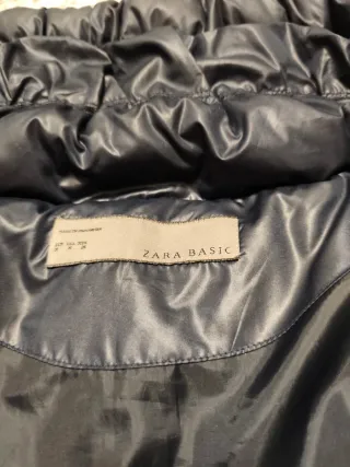 Abrigo ZARA azul talla M