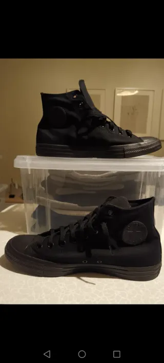 Zapatillas Converse All Star Black Black