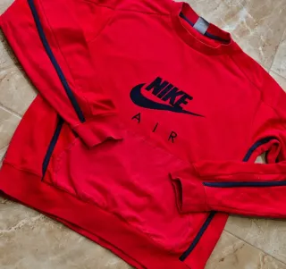 Sudadera Nike Air Roja Talla S