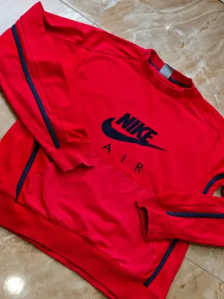 Sudadera Nike Air Roja Talla S