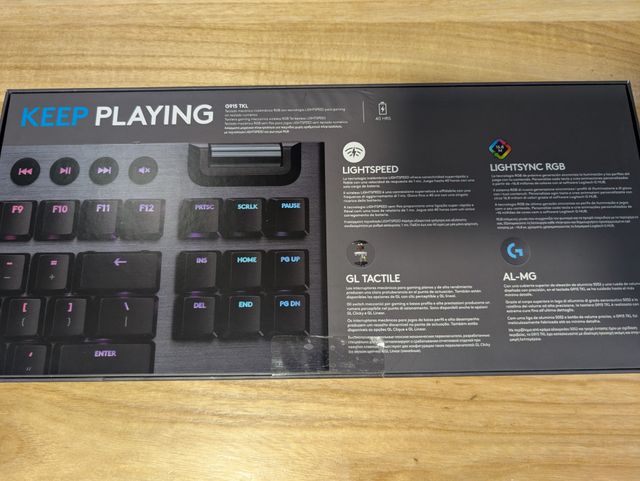 Teclado Logitech G915 TKL Mecánico Inalámbrico