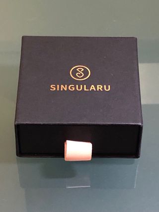 Collar Singularu Plata de Ley Rosa