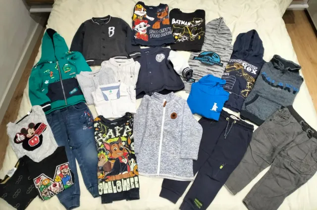 Lote Ropa Invierno Niños 4 Años. 20 piezas