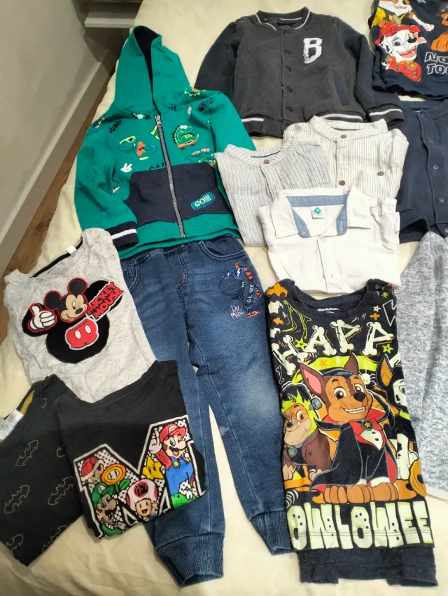 Lote Ropa Invierno Niños 4 Años. 20 piezas