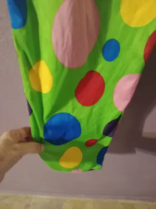 Pantalones Disfraz Lunares Verdes Talla Única
