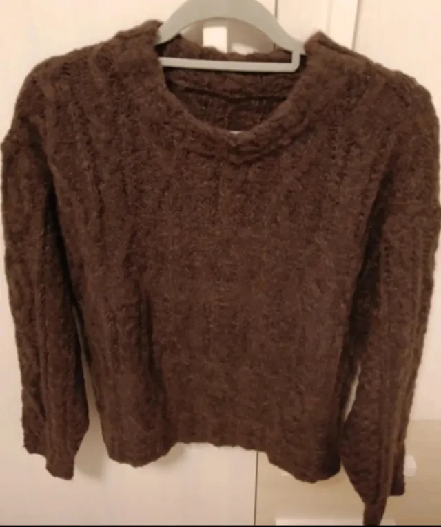 Jersey Marrón de punto