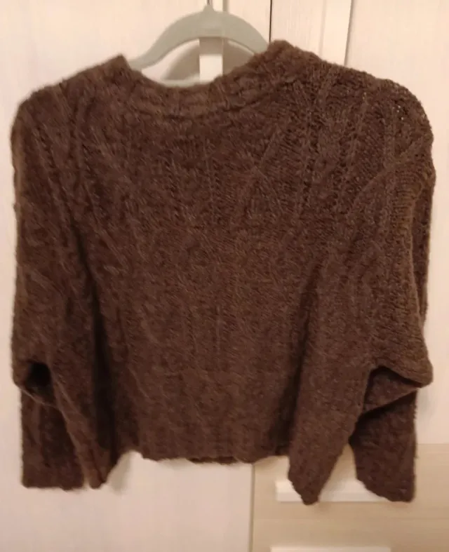 Jersey Marrón de punto