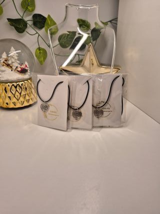 3 Collane con ciondolo albero della vita