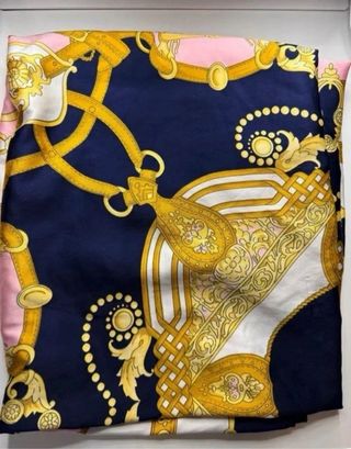 Pañuelo fular vintage estilo ecuestre