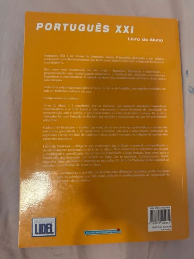 Português XXI Livro do Aluno Ana Taveres  Libro