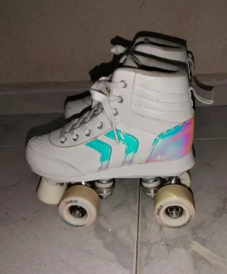 Patines blancos talla 35
