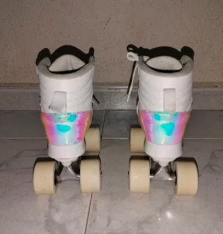 Patines blancos talla 35