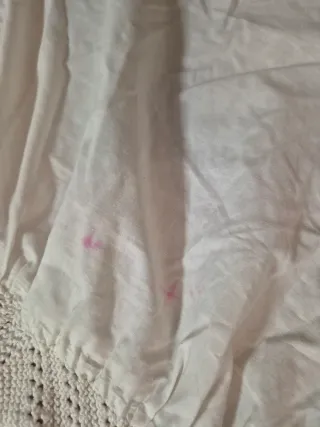 Colcha Cuna Antig. Croché Hecha Mano