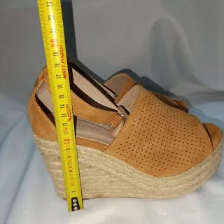 Sandalias cuña mujer talla 38