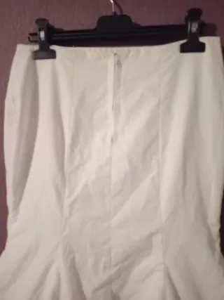 Falda flamenca volantes lunares