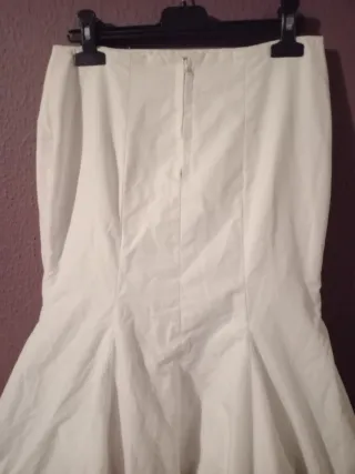 Falda flamenca volantes lunares