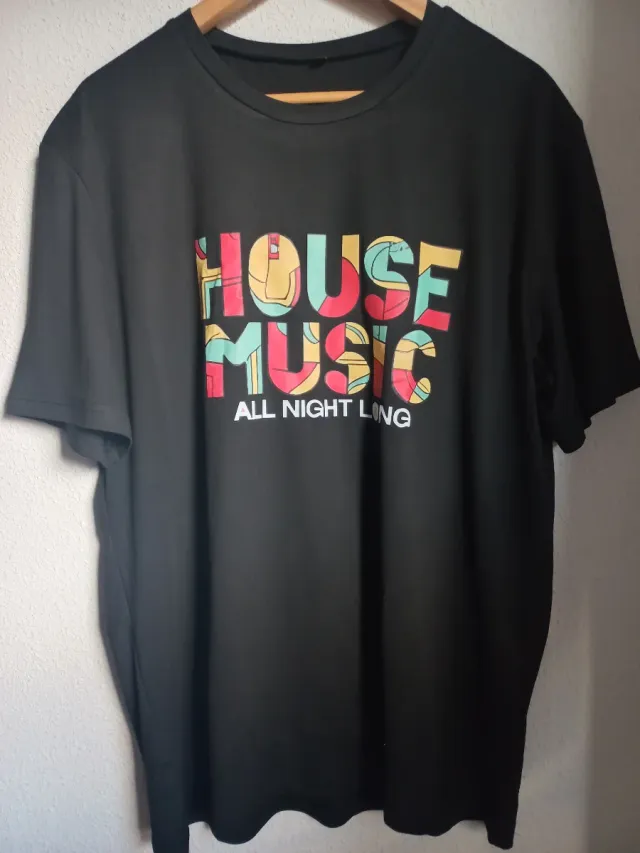 Camiseta House Music Talla L