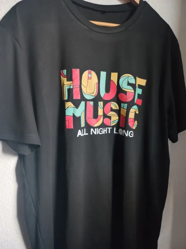 Camiseta House Music Talla L