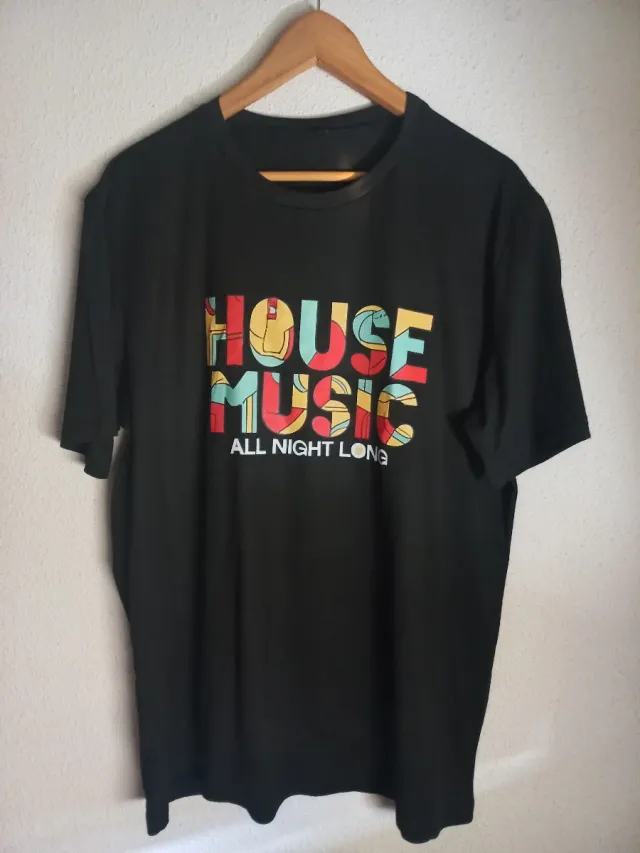 Camiseta House Music Talla L