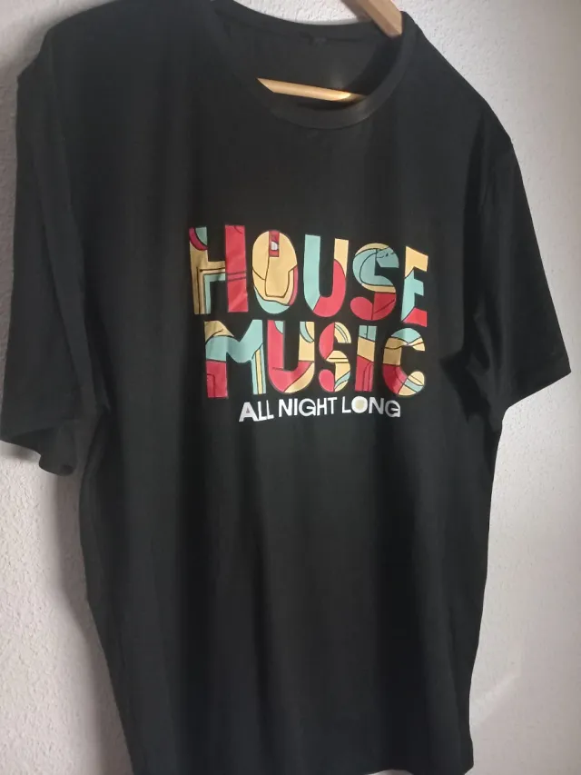 Camiseta House Music Talla L