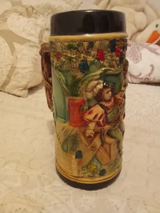 Jarra Cerveza Alemana Vintage Decorativa