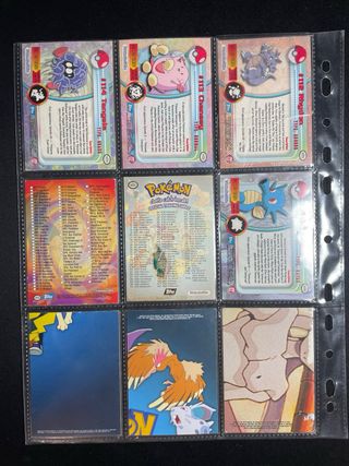 Cartas Pokémon Topps Brilhantes - Coleção 1999