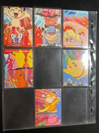 Cartas Pokémon Topps Sticker (Inglês)