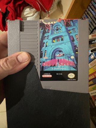 NES Ghost School Nintendo Juego