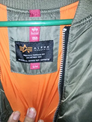 Chaqueta Alpha Industries verde