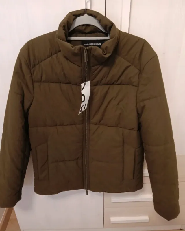 Cazadora Adolfo Domínguez verde hombre