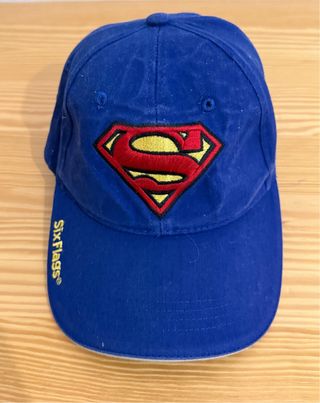 Gorra Oficial Superman – Six Flags • Azul Royal •