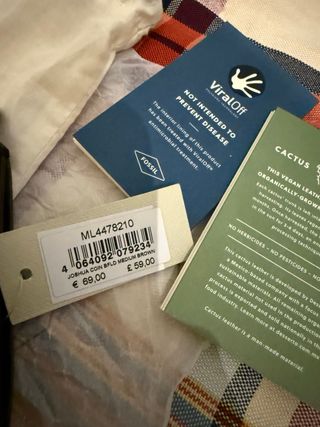 Cartera Fossil Piel Marrón Nueva