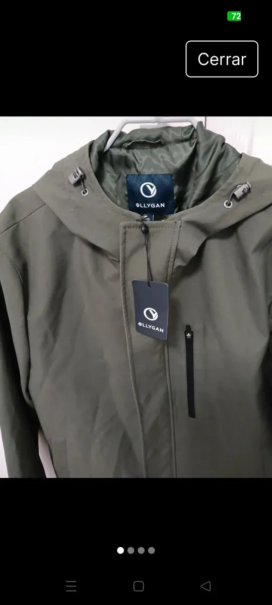 Chaqueta impermeable LLYGAN estilo náutico