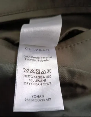 Chaqueta impermeable LLYGAN estilo náutico