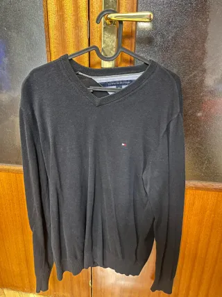 Jersey Tommy Hilfiger Negro V-Neck
