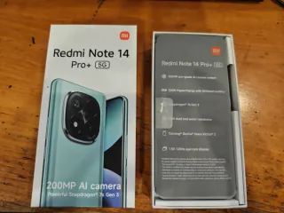 Redmi Note 14 Pro+ 5G Verde (mai usato)