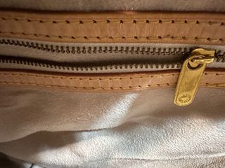 Bolso Louis Vuitton auténtico beige - Para Reparar