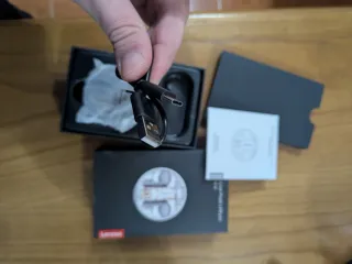 Fones Lenovo LP8 Pro (alumínio)