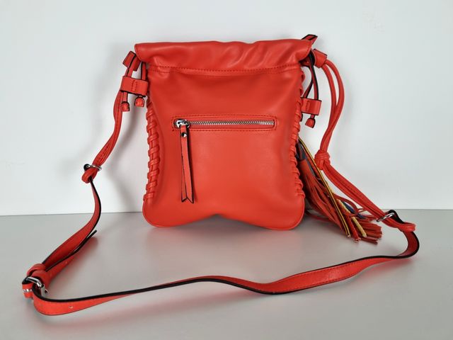 Precioso Bolso en Piel Vegana - Naranja - Volum