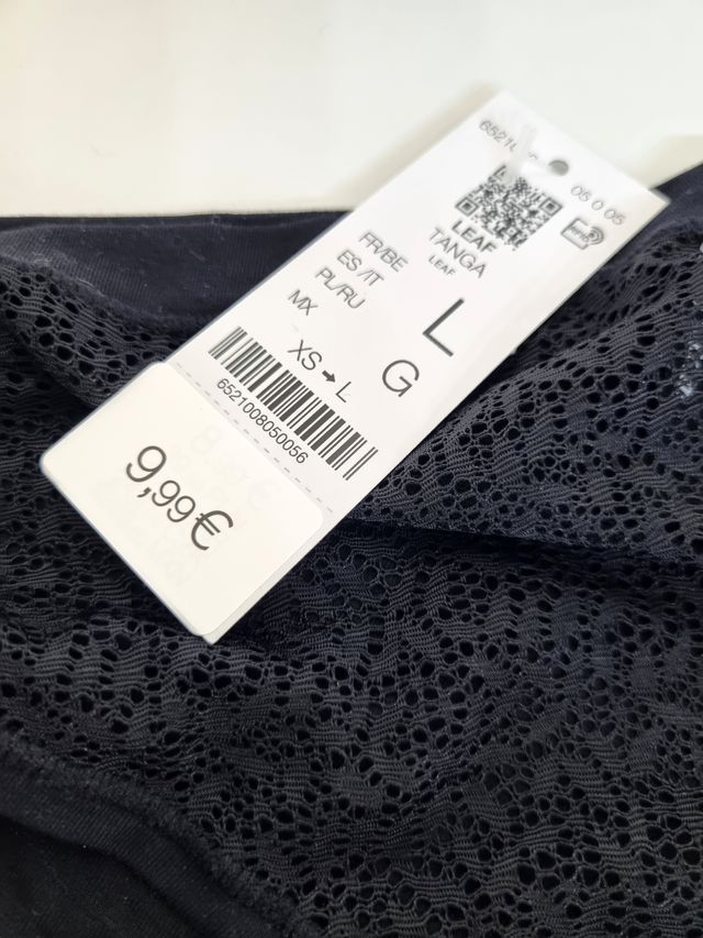 Lote 5 Bragas Tanga Etam Talla L